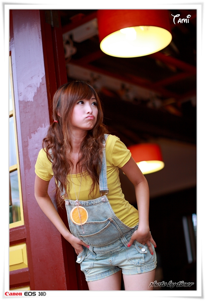 台湾清纯美女-Tami-兒童育樂中心外拍